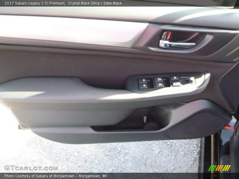 Crystal Black Silica / Slate Black 2017 Subaru Legacy 2.5i Premium