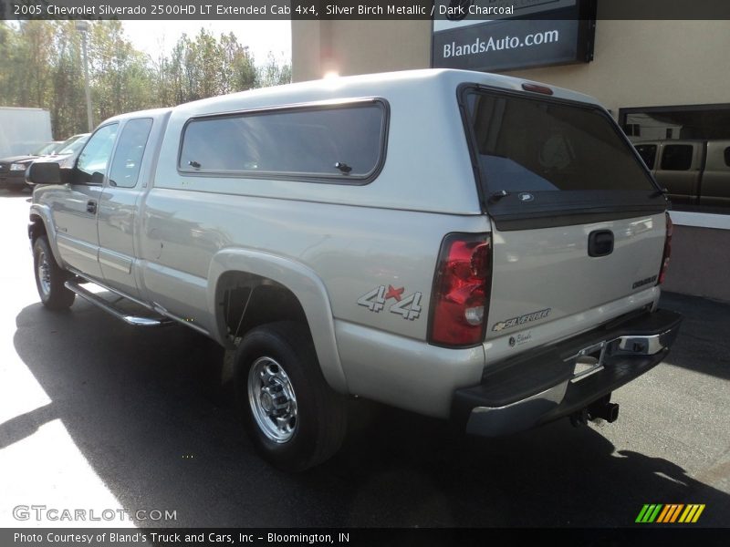 Silver Birch Metallic / Dark Charcoal 2005 Chevrolet Silverado 2500HD LT Extended Cab 4x4