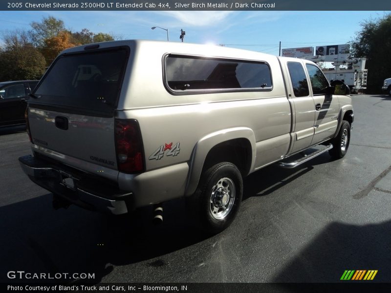 Silver Birch Metallic / Dark Charcoal 2005 Chevrolet Silverado 2500HD LT Extended Cab 4x4