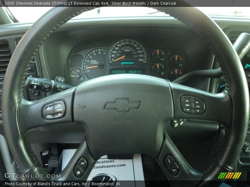 Silver Birch Metallic / Dark Charcoal 2005 Chevrolet Silverado 2500HD LT Extended Cab 4x4