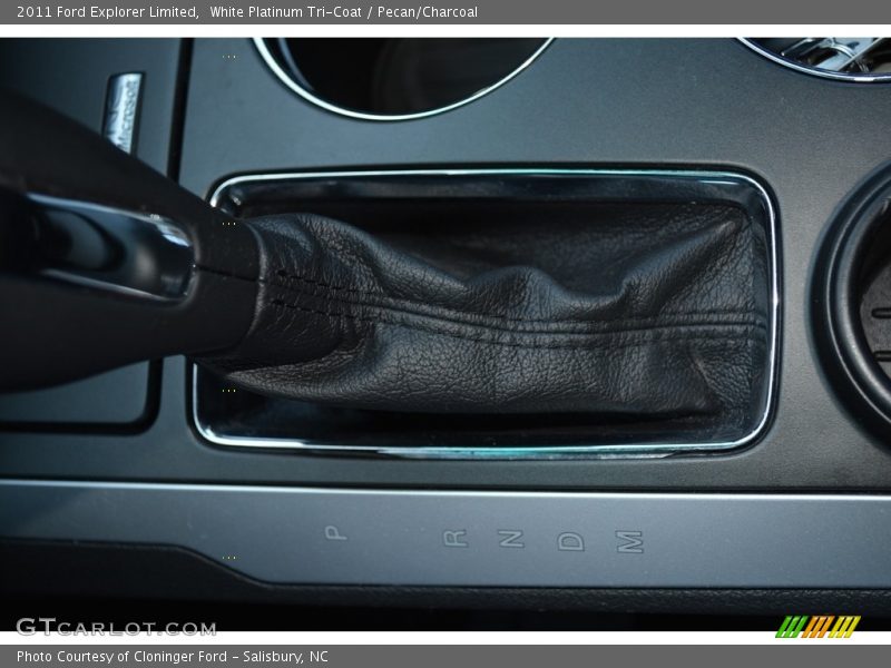 White Platinum Tri-Coat / Pecan/Charcoal 2011 Ford Explorer Limited