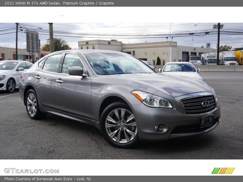 Platinum Graphite / Graphite 2012 Infiniti M 37x AWD Sedan