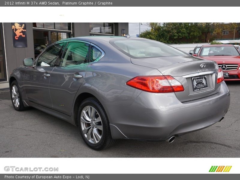 Platinum Graphite / Graphite 2012 Infiniti M 37x AWD Sedan