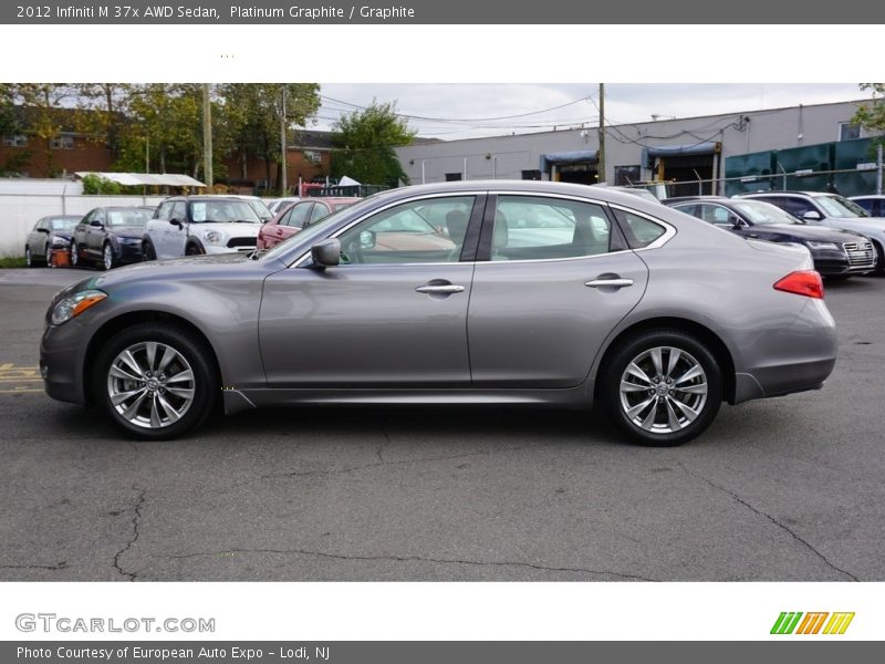 Platinum Graphite / Graphite 2012 Infiniti M 37x AWD Sedan