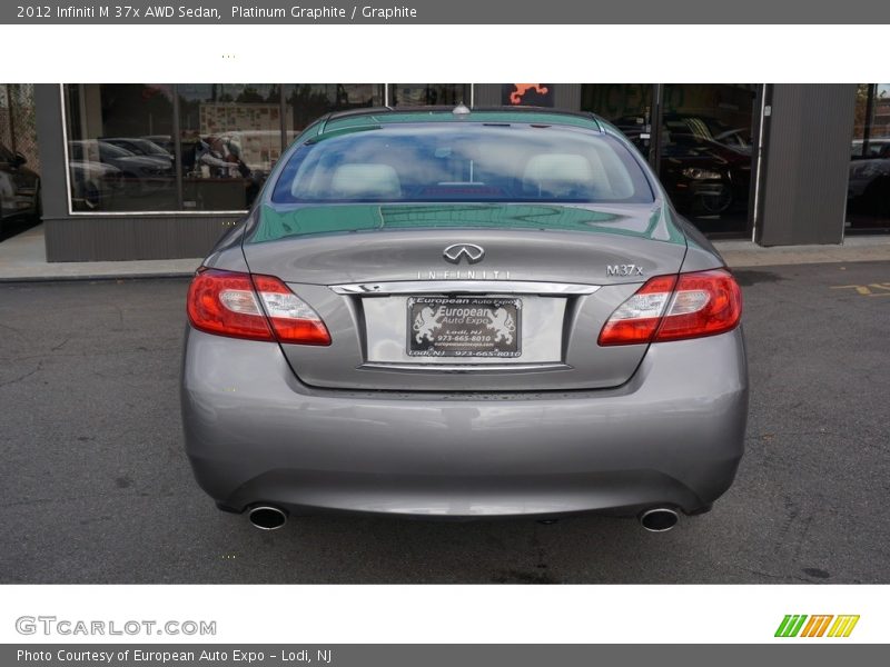 Platinum Graphite / Graphite 2012 Infiniti M 37x AWD Sedan