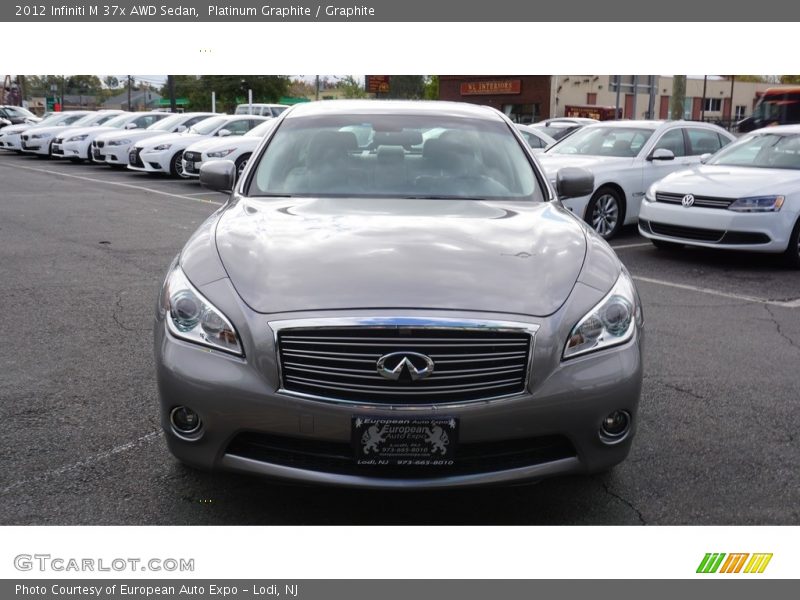 Platinum Graphite / Graphite 2012 Infiniti M 37x AWD Sedan