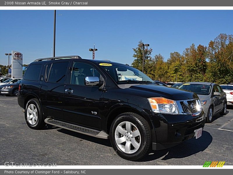 Smoke Gray / Charcoal 2008 Nissan Armada LE