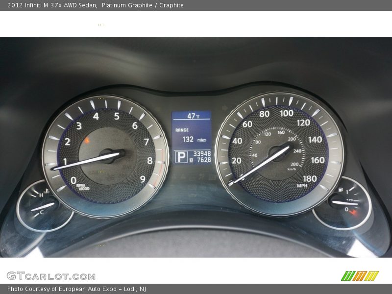 Platinum Graphite / Graphite 2012 Infiniti M 37x AWD Sedan