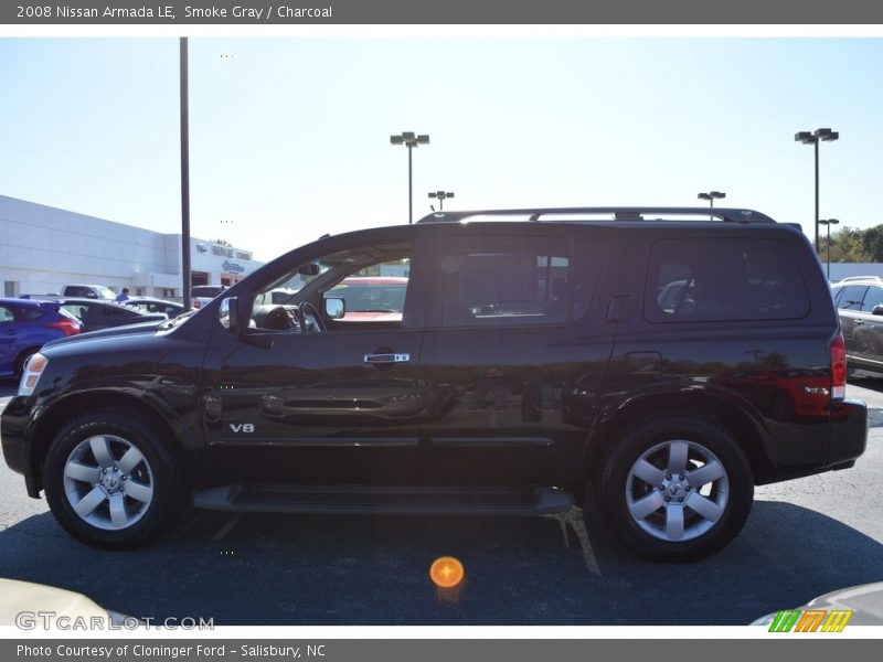 Smoke Gray / Charcoal 2008 Nissan Armada LE