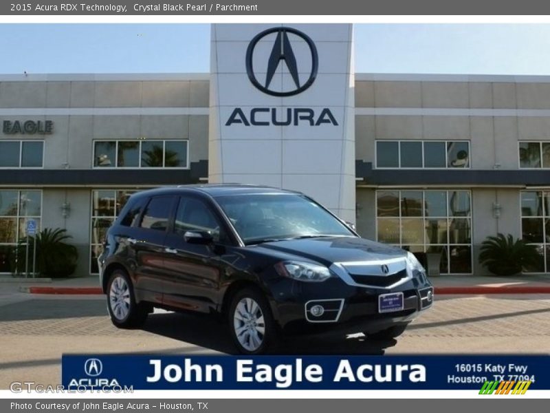 Crystal Black Pearl / Parchment 2015 Acura RDX Technology