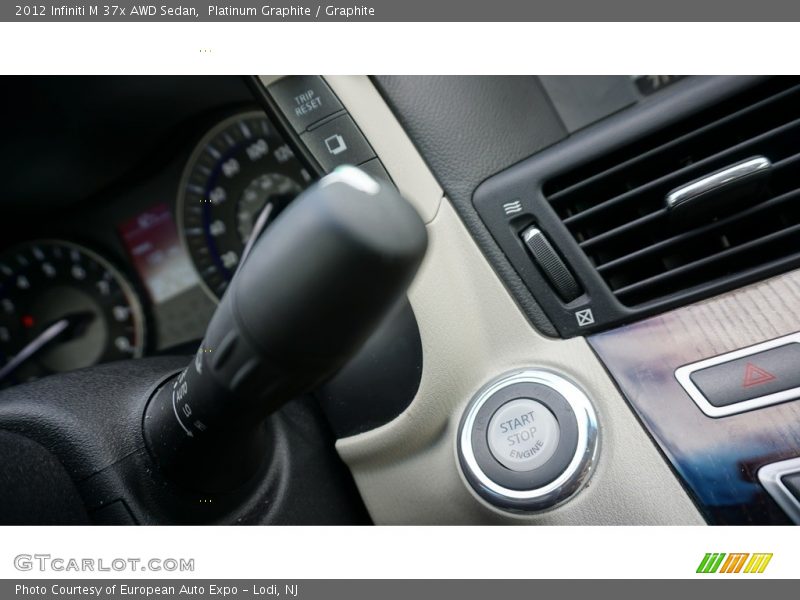 Platinum Graphite / Graphite 2012 Infiniti M 37x AWD Sedan