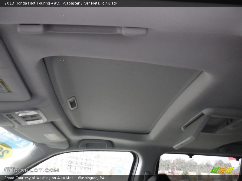 Alabaster Silver Metallic / Black 2013 Honda Pilot Touring 4WD