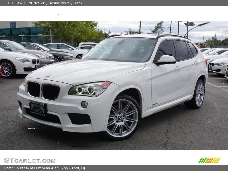 Alpine White / Black 2013 BMW X1 xDrive 28i