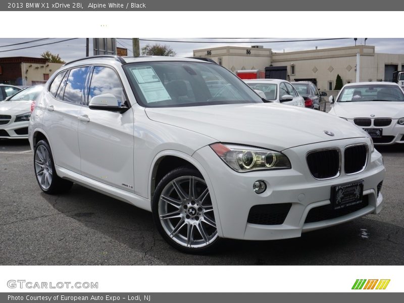 Alpine White / Black 2013 BMW X1 xDrive 28i