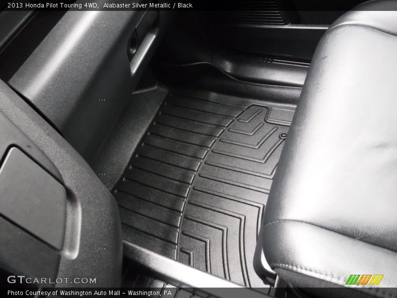 Alabaster Silver Metallic / Black 2013 Honda Pilot Touring 4WD