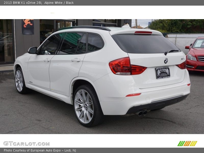 Alpine White / Black 2013 BMW X1 xDrive 28i