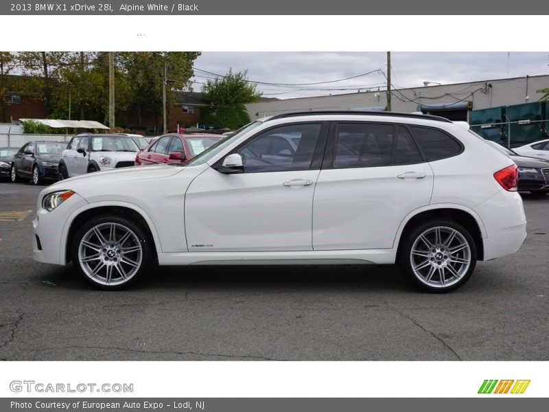 Alpine White / Black 2013 BMW X1 xDrive 28i