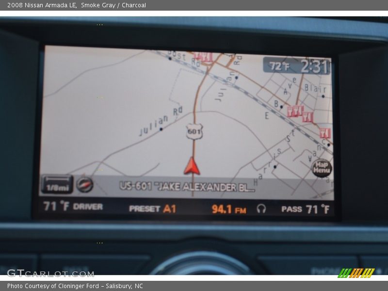 Smoke Gray / Charcoal 2008 Nissan Armada LE