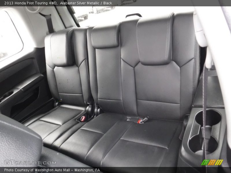 Alabaster Silver Metallic / Black 2013 Honda Pilot Touring 4WD