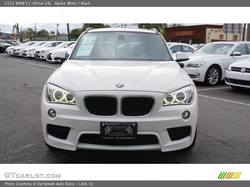Alpine White / Black 2013 BMW X1 xDrive 28i