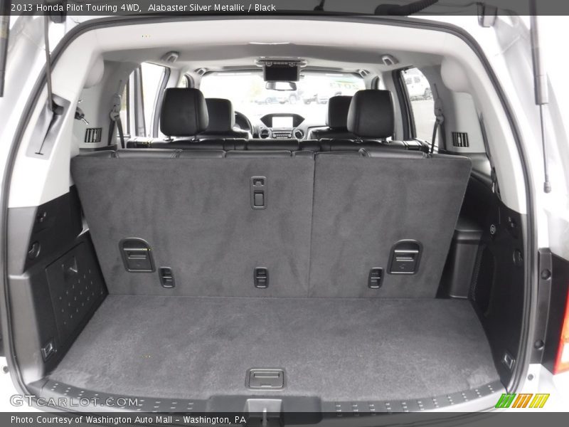 Alabaster Silver Metallic / Black 2013 Honda Pilot Touring 4WD