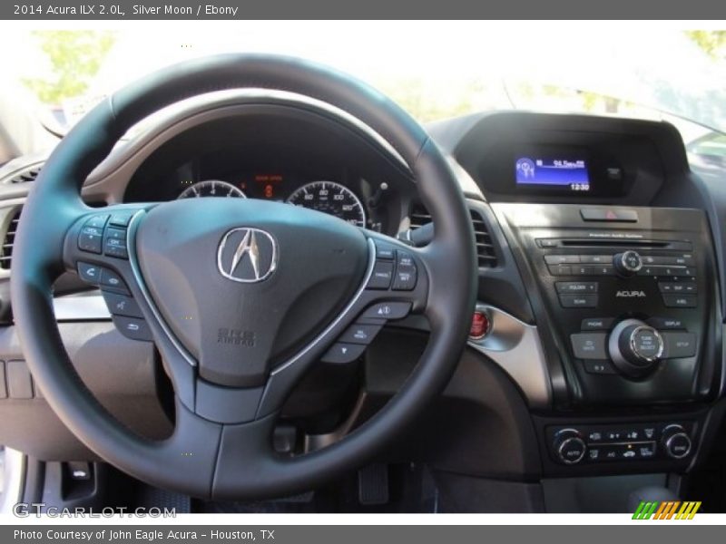 Silver Moon / Ebony 2014 Acura ILX 2.0L