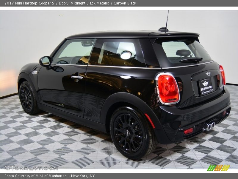 Midnight Black Metallic / Carbon Black 2017 Mini Hardtop Cooper S 2 Door