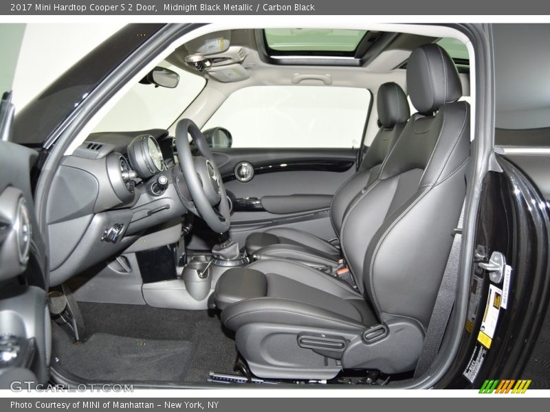 Front Seat of 2017 Hardtop Cooper S 2 Door