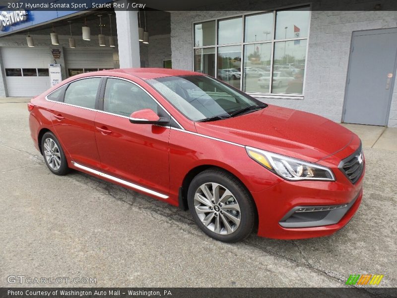 Front 3/4 View of 2017 Sonata Sport