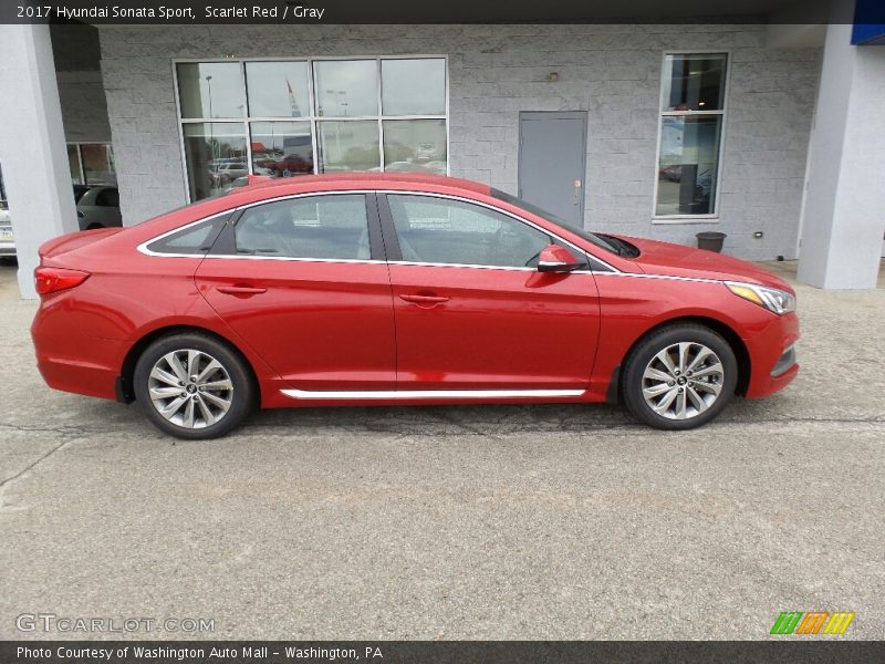  2017 Sonata Sport Scarlet Red