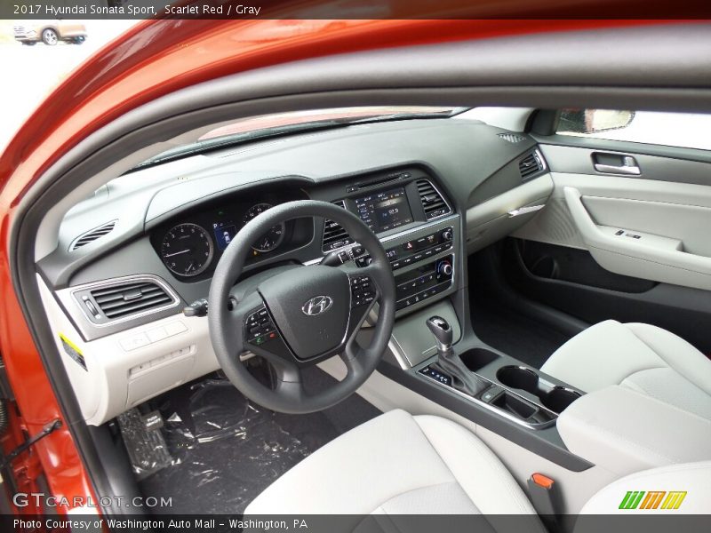  2017 Sonata Sport Gray Interior