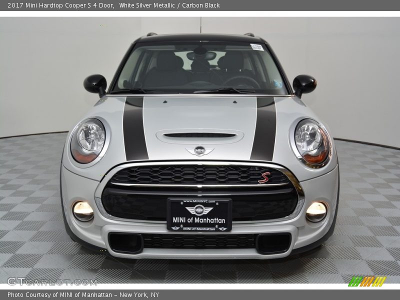 White Silver Metallic / Carbon Black 2017 Mini Hardtop Cooper S 4 Door