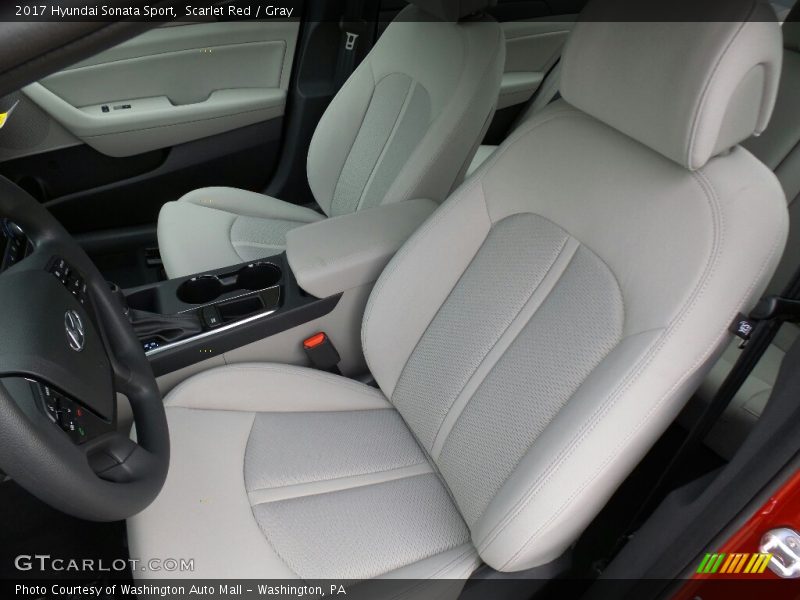 Front Seat of 2017 Sonata Sport