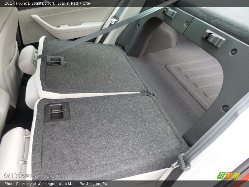 Rear Seat of 2017 Sonata Sport