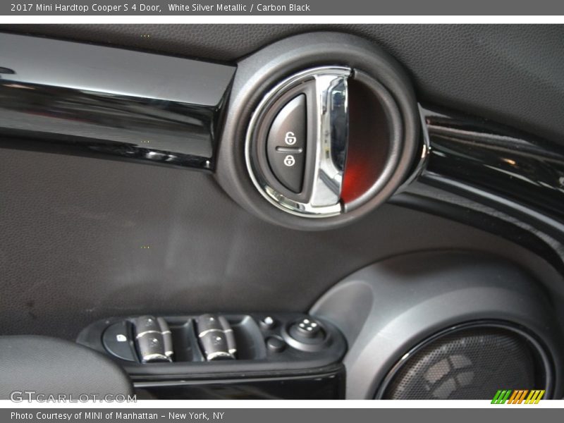 White Silver Metallic / Carbon Black 2017 Mini Hardtop Cooper S 4 Door