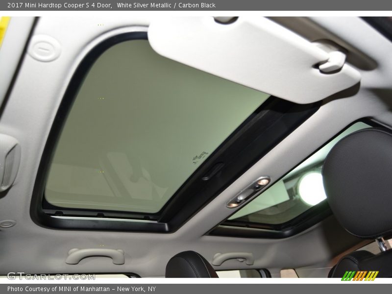 White Silver Metallic / Carbon Black 2017 Mini Hardtop Cooper S 4 Door