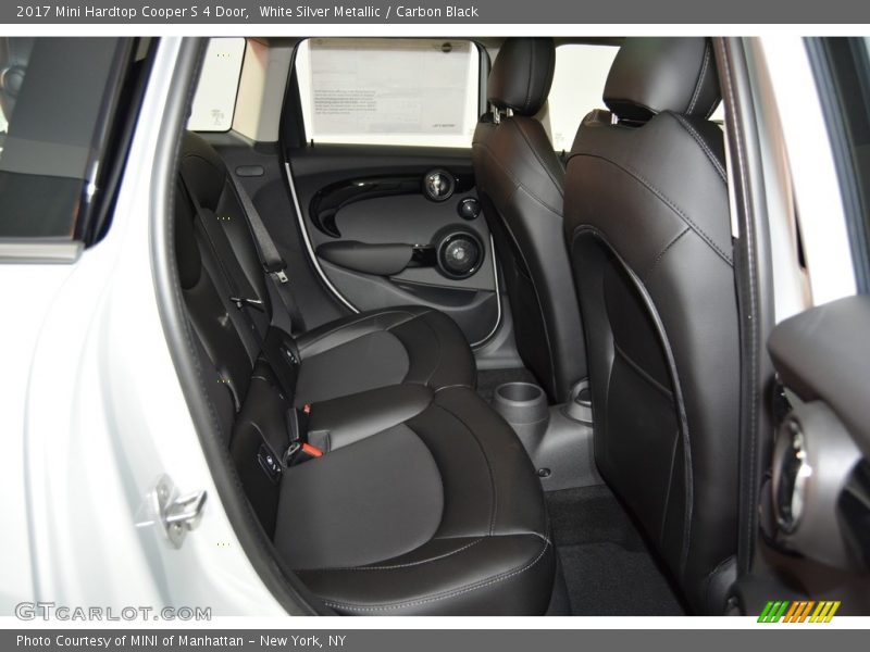 White Silver Metallic / Carbon Black 2017 Mini Hardtop Cooper S 4 Door