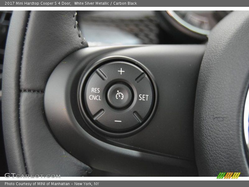 White Silver Metallic / Carbon Black 2017 Mini Hardtop Cooper S 4 Door