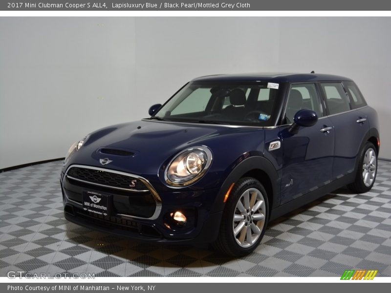 Lapisluxury Blue / Black Pearl/Mottled Grey Cloth 2017 Mini Clubman Cooper S ALL4