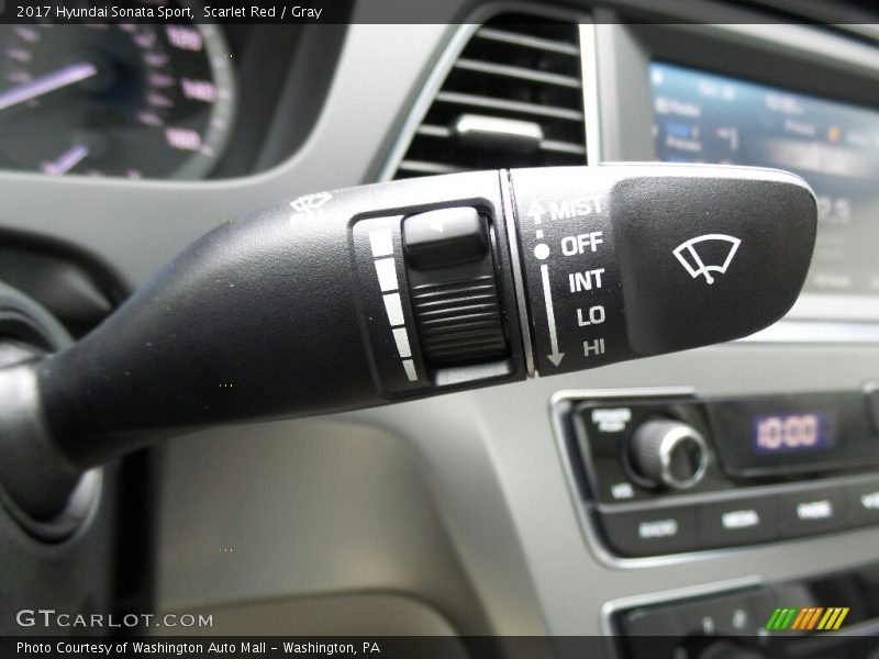 Controls of 2017 Sonata Sport