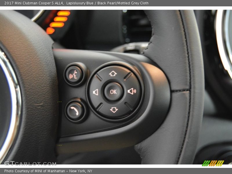 Controls of 2017 Clubman Cooper S ALL4