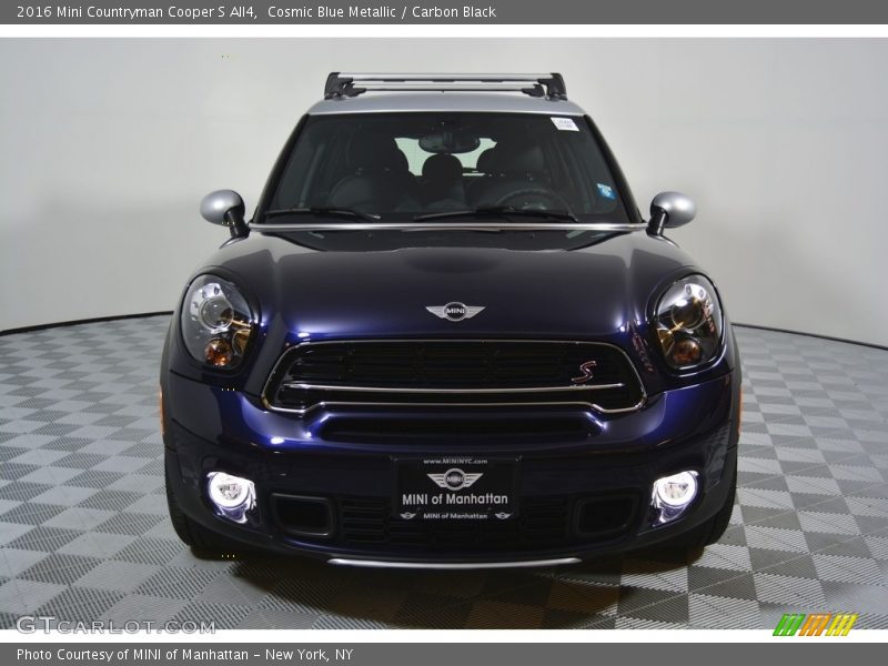 Cosmic Blue Metallic / Carbon Black 2016 Mini Countryman Cooper S All4