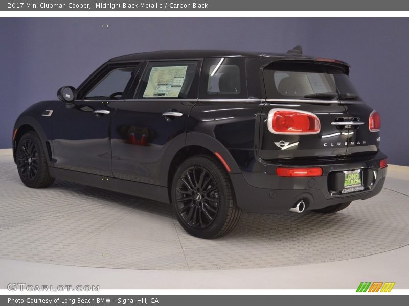 Midnight Black Metallic / Carbon Black 2017 Mini Clubman Cooper