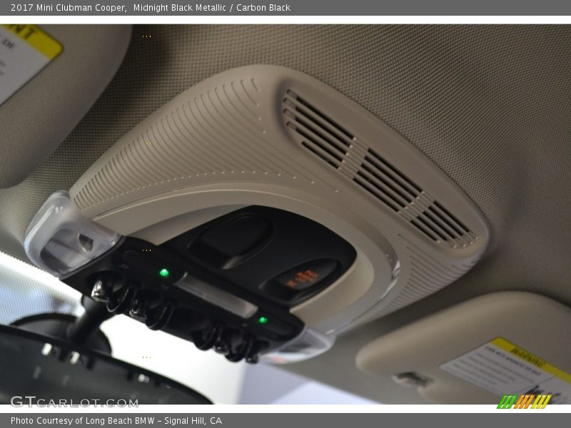 Midnight Black Metallic / Carbon Black 2017 Mini Clubman Cooper
