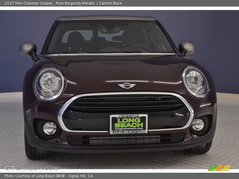 Pure Burgundy Metallic / Carbon Black 2017 Mini Clubman Cooper