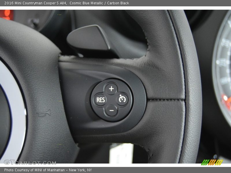 Cosmic Blue Metallic / Carbon Black 2016 Mini Countryman Cooper S All4