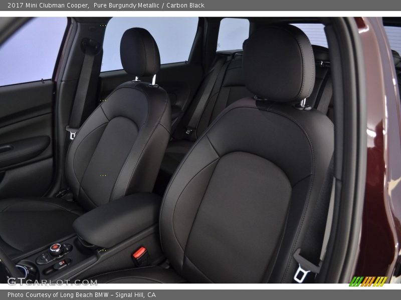 Pure Burgundy Metallic / Carbon Black 2017 Mini Clubman Cooper