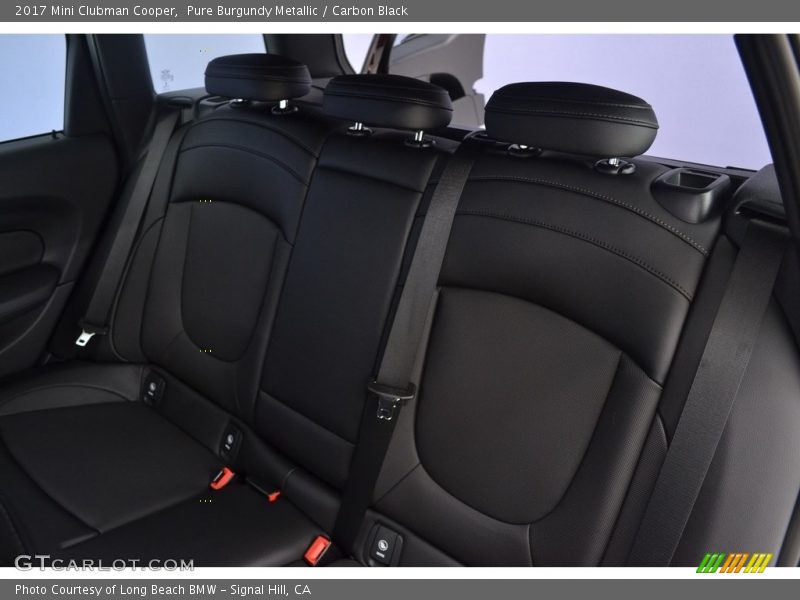 Pure Burgundy Metallic / Carbon Black 2017 Mini Clubman Cooper