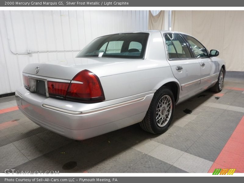 Silver Frost Metallic / Light Graphite 2000 Mercury Grand Marquis GS