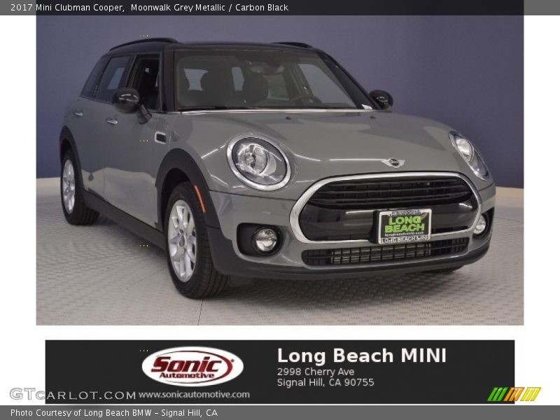 Moonwalk Grey Metallic / Carbon Black 2017 Mini Clubman Cooper